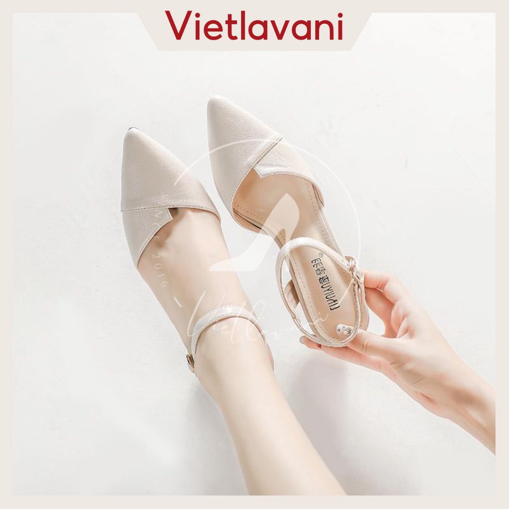 Giày 3 phân mũi nhọn mã  LCP1