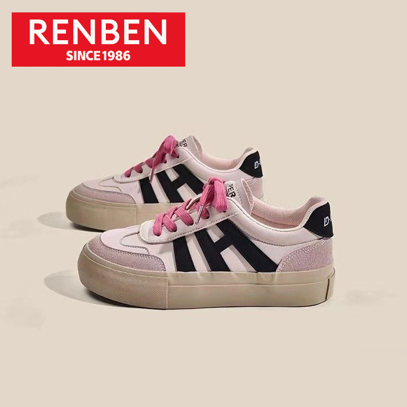 RENBEN Dexun white shoes womens shoes versatile casual board shoes