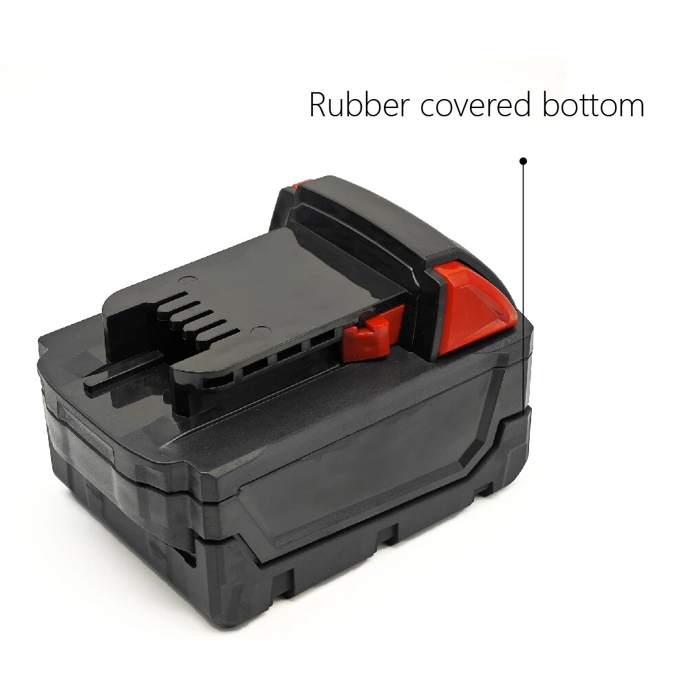 【COOL】 Case For Milwaukee M18 Diy 18v Box With Bms Board Charging Protection Led Digital.