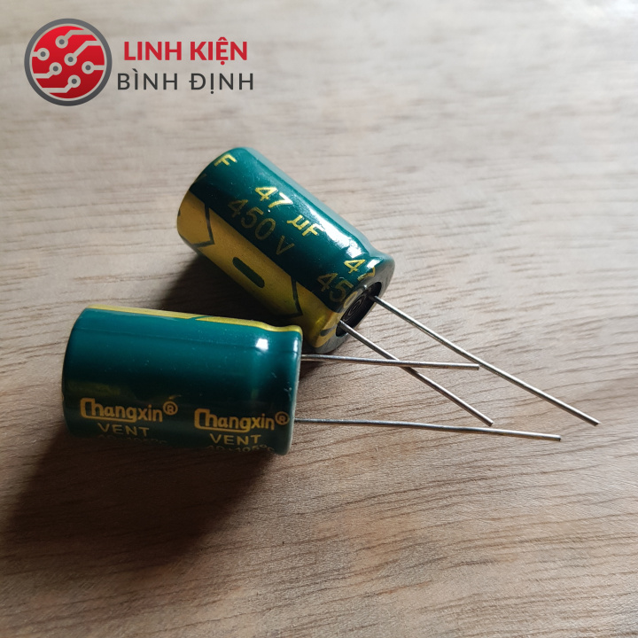 Bộ 2 tụ 47uF 450V (25x15mm)