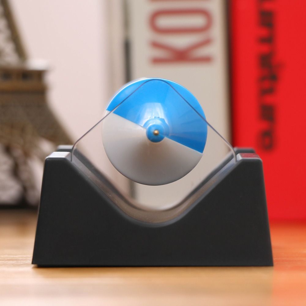 Craft Michine Rotation Creative Tabletop Rotation Perpetual Engine Decor Double Color Physics ...