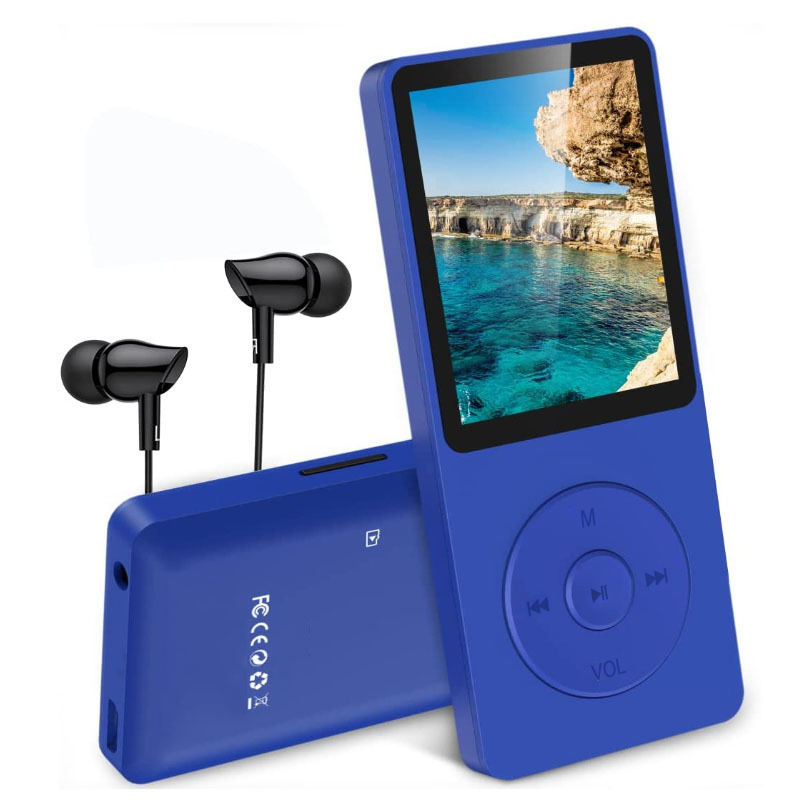 【Stylish】 MP3 Music Player Portable MP4 MP3 Player 5.0 1.8in Color ...