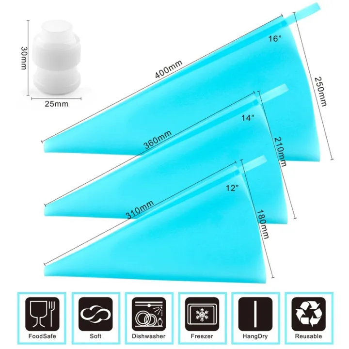 16 inch piping bag