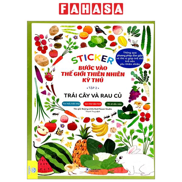 Fahasa - Sticker Bước Vào Thế Giới Thiên Nhiên Kỳ Thú - Tập 2 - Trái ...