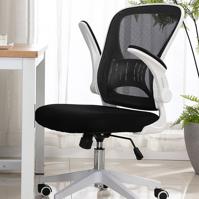 Ghế Xoay Văn Phòng Chân Thép Lưng Lưới [ Hàng loại 1]