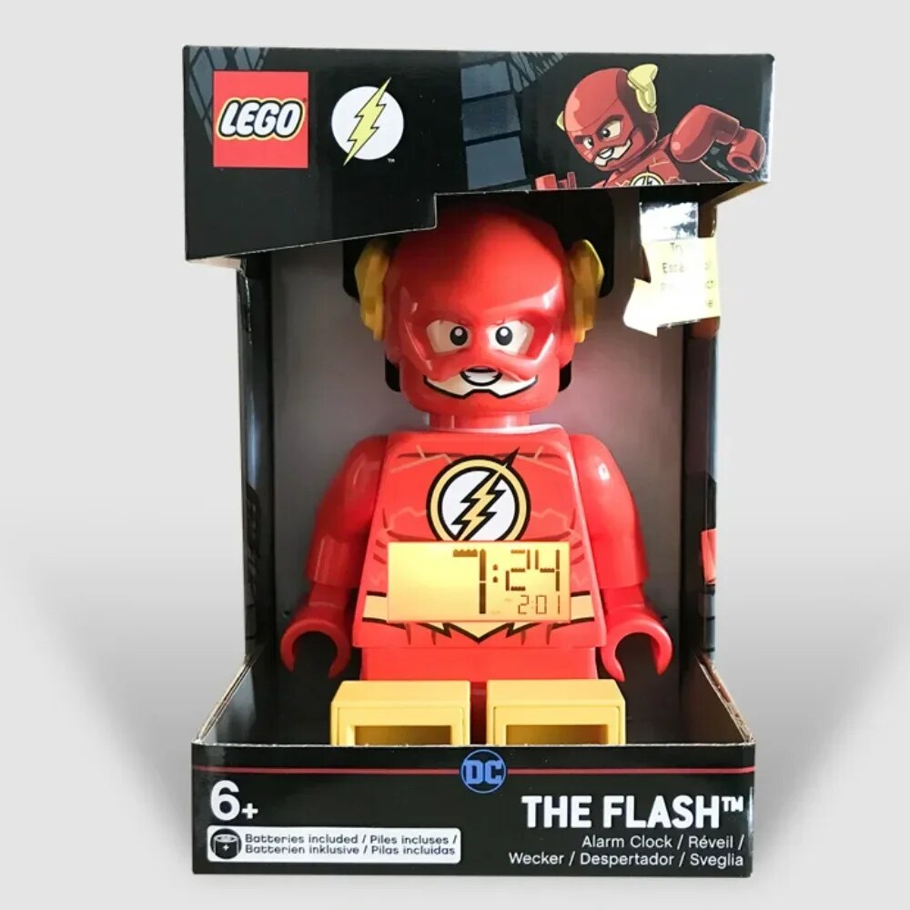 Réveil lego flash dc