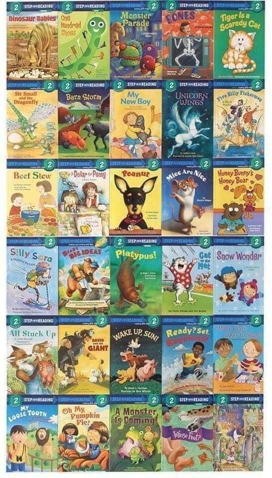 Step Into Reading Level 2 - 30 quyển