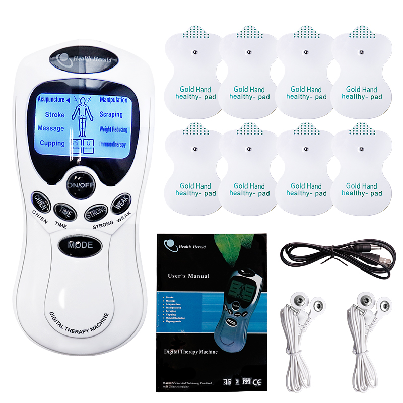 Tens Instrument Electric Tens Dual Output Massage Instrument Electrical EMS Muscle ...