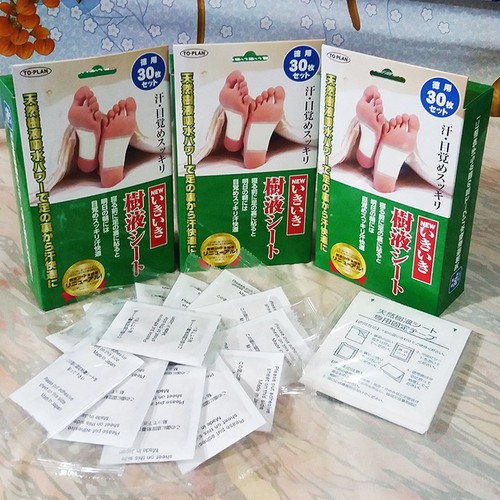 Miếng dán thải độc chân Kenko Toplan Nhật Bản