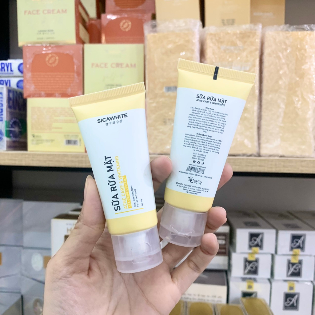 Sữa Rửa Mặt Sica White Mini Deep Cleanser 40g