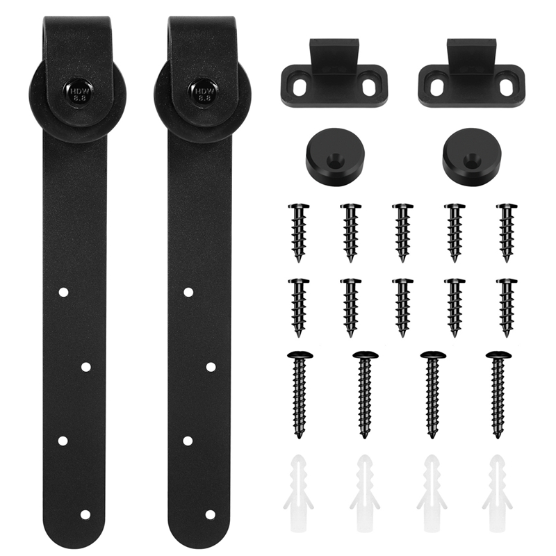 Sliding Barn Door Hardware Kits Top Mounted Hanging Rail Hanger Track ...