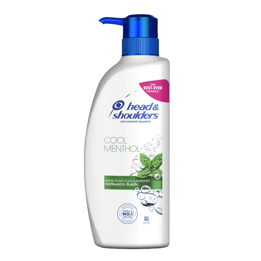 Head & Shoulders แชมพูขจัดรังแค สูตรคูล เมนทอล 410 มล. Lazada.co.th