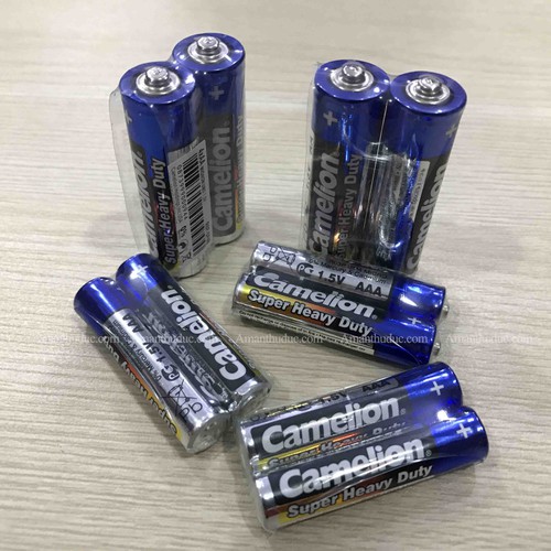 4 viên pin tiểu loại nhỏ AAA Camelion dùng cho máy đo huyết áp cổ tay hoặc remote tv thích hợp
