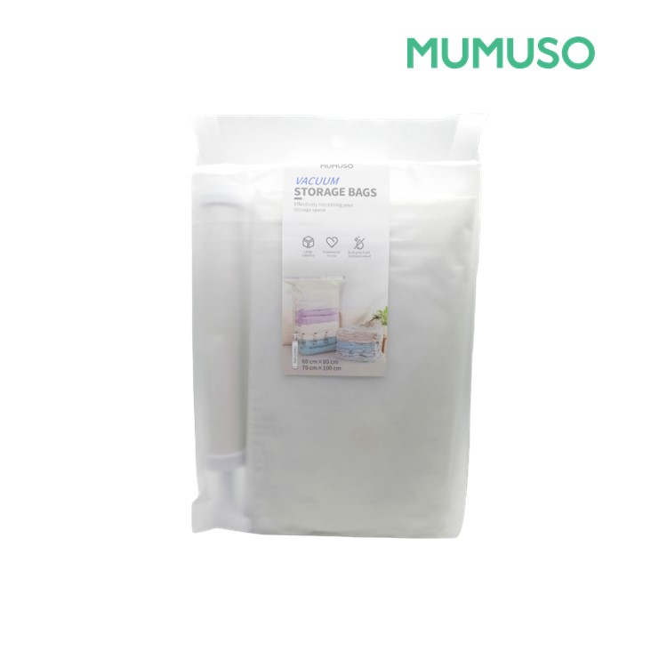 Vacuum Storage Bags (Hand Pump Included) – Mumuso