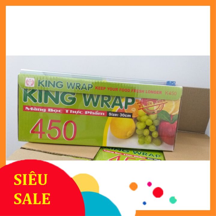 {SỈ} THÙNG 6 CUỘN MÀNG BỌC THỰC PHẨM K450
