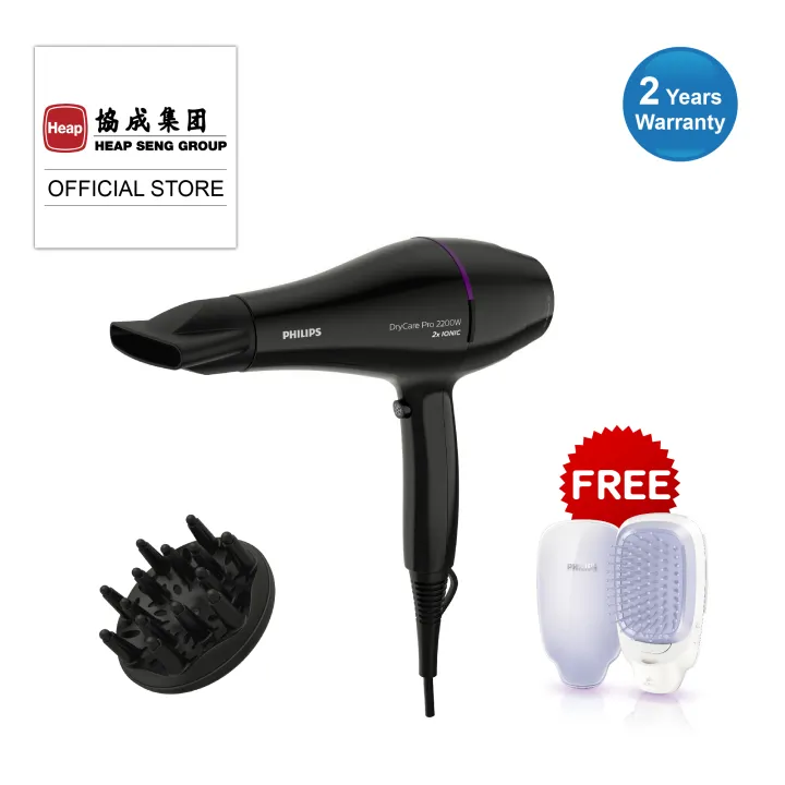 hair brush dryer philips