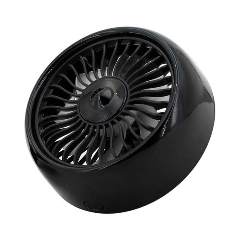 OP 12V Electric Car Fan 360 Degree Rotatable Car Auto Cooling Air Circulator Fan