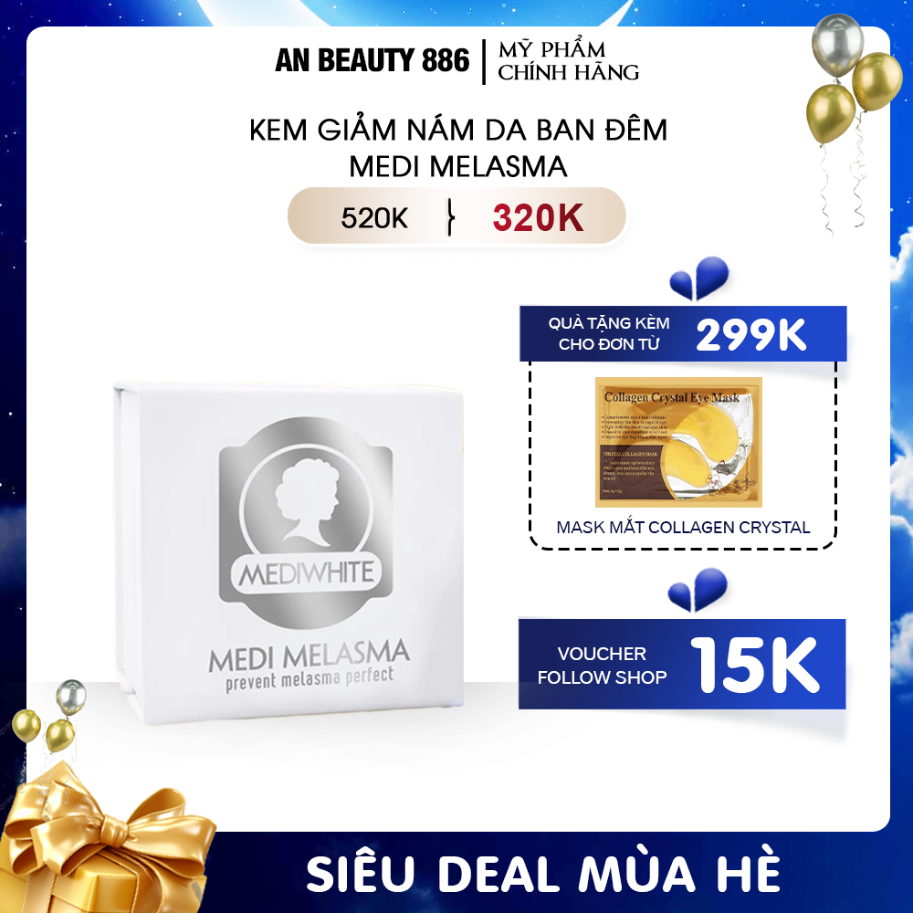 Kem Giảm Nám Medi White Medi Melasma 30g