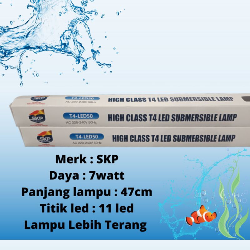 Lampu Celup Led Aquarium SKP T450