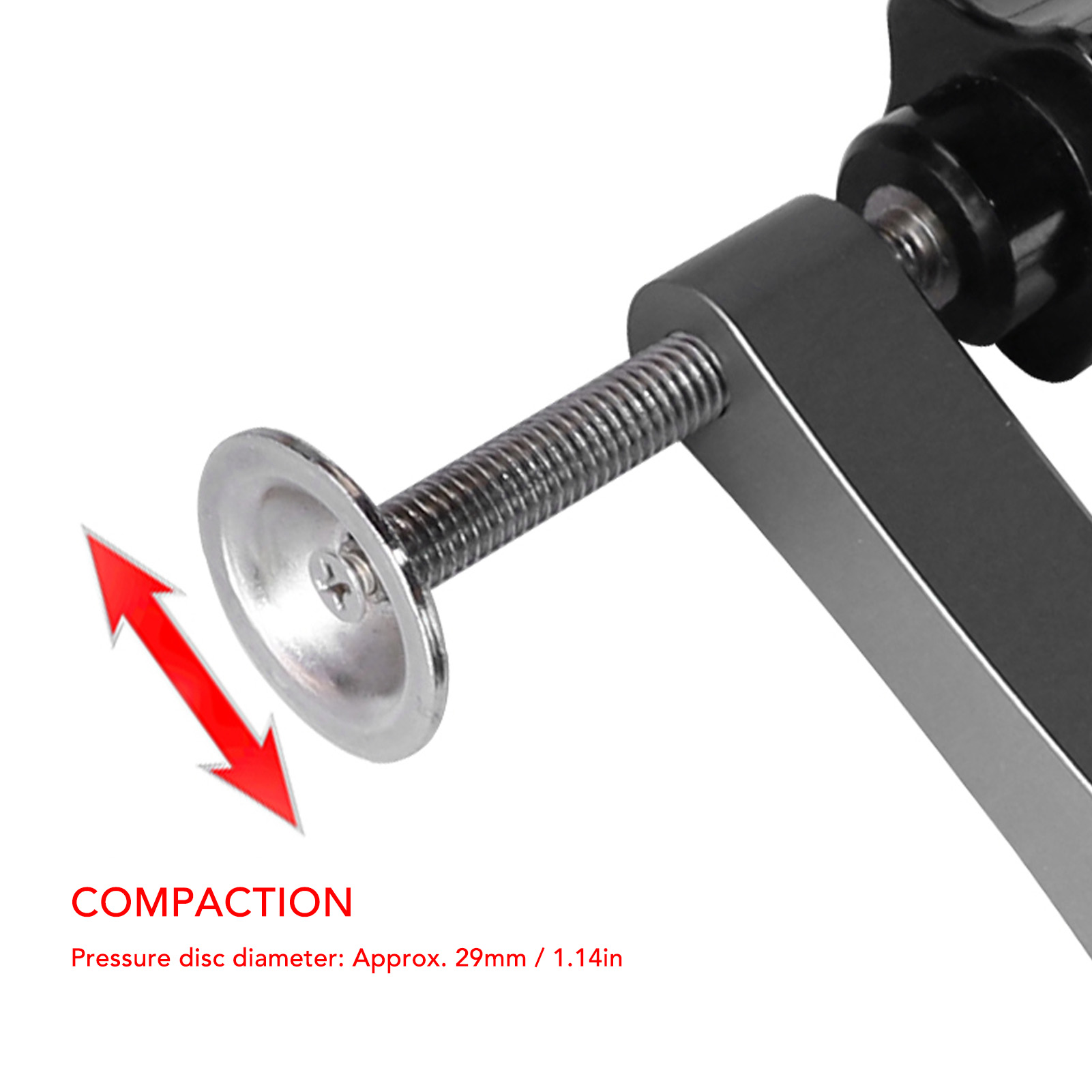 Hold Down Clamp Quick Acting Adjustable Woodworking Fast Fixed Clip Grey for Wood for Carpenter