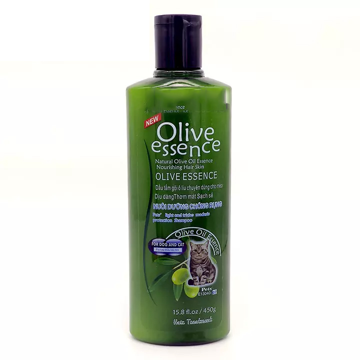 Cat shower gel olive olive essential oil-cat dog shower oil 450ml