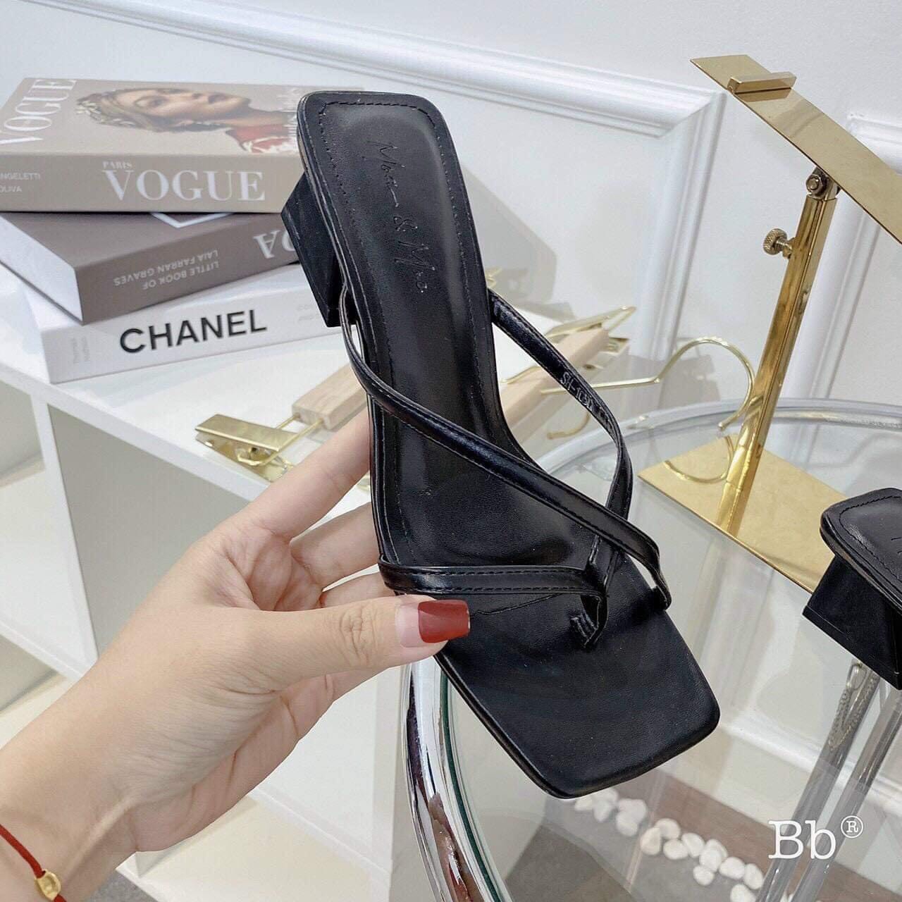 Dép cao gót 3p quai mảnh siêu đẹp