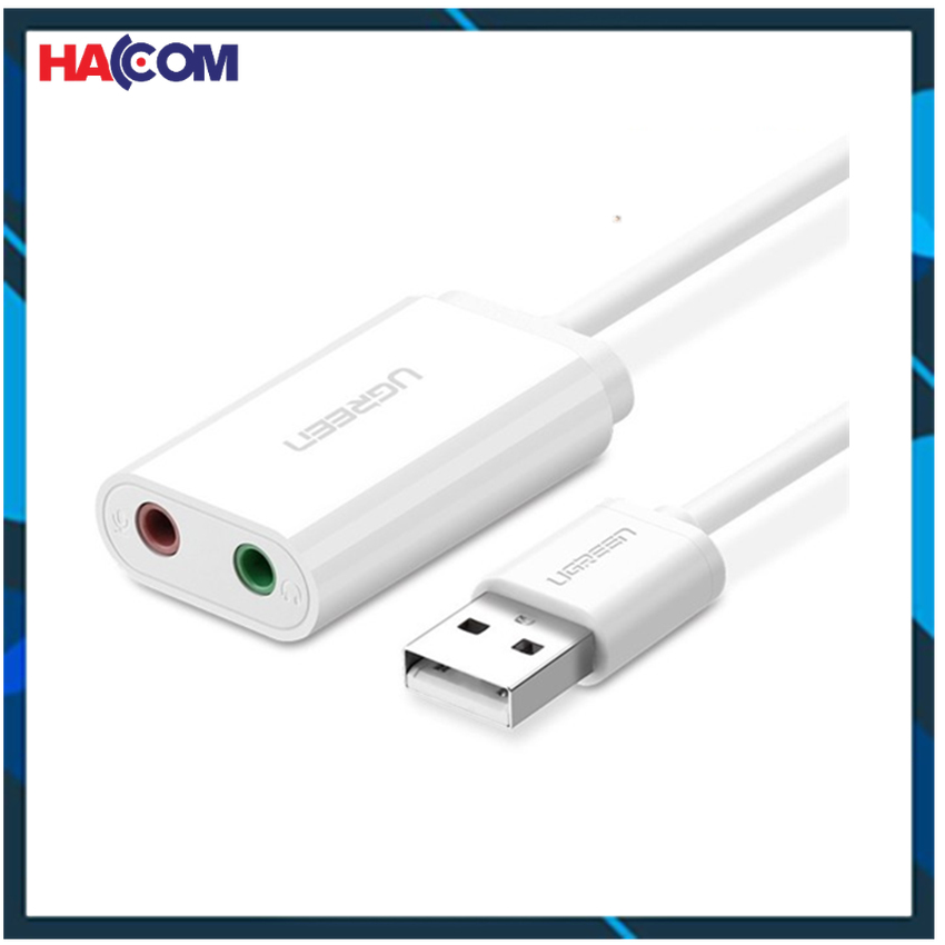 CARD SOUND USB 2.0 TO 3.5MM UGREEN 30143