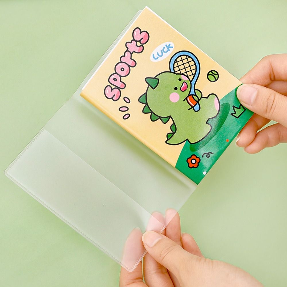MMLUCK Rubber Sleeve Book Cartoon Mini Notebook A7 Lovely Diary Mini Planner Notebook DIY Journal Forest Mini Share Book Stationery Gift