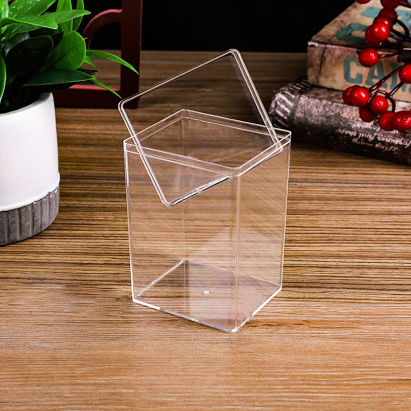 miankeji Desktop Storage Box Acrylic Doll Model Display Case Dustproof Transparent Toy Model Display Stand Action Figure Toys Storage Box