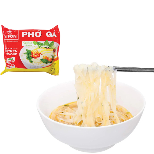 Combo 5 Gói, 10 Gói Phở Bò- Phở Gà Vifon 65gr