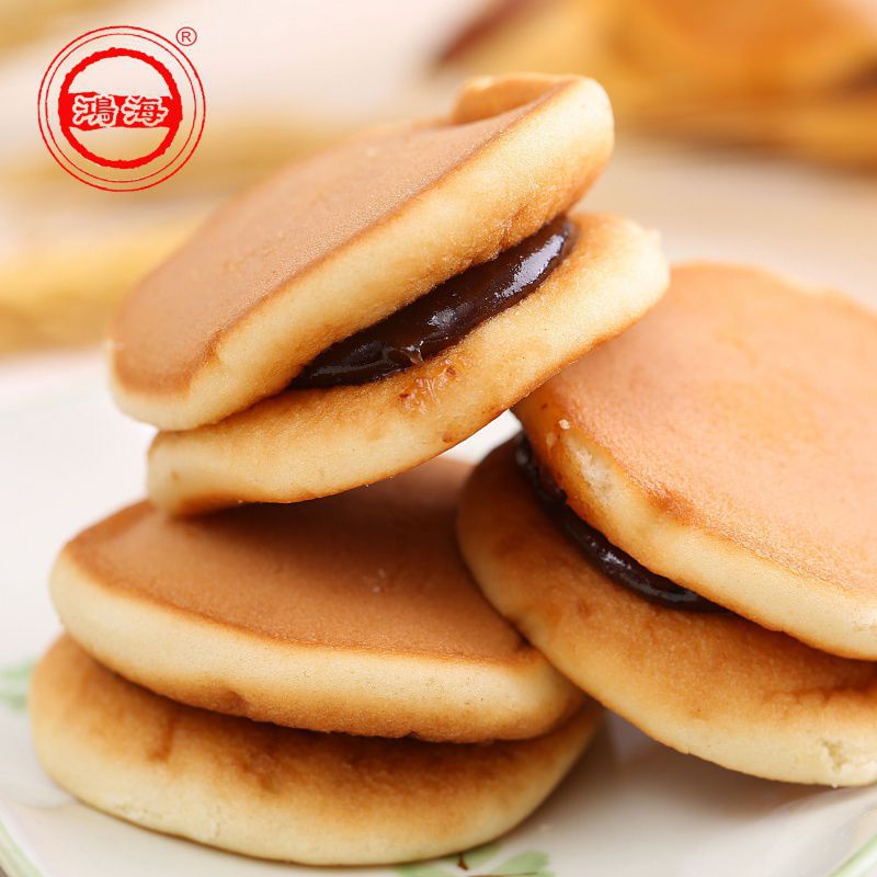 [hot] combo 10 BÁNH RÁN DOREMON NHÂN ĐẬU ĐỎ