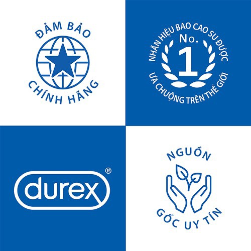 (Combo 4 hộp) Bao cao su Durex Performa, fetherlite, pleasuremax, kingtex - 48 cái