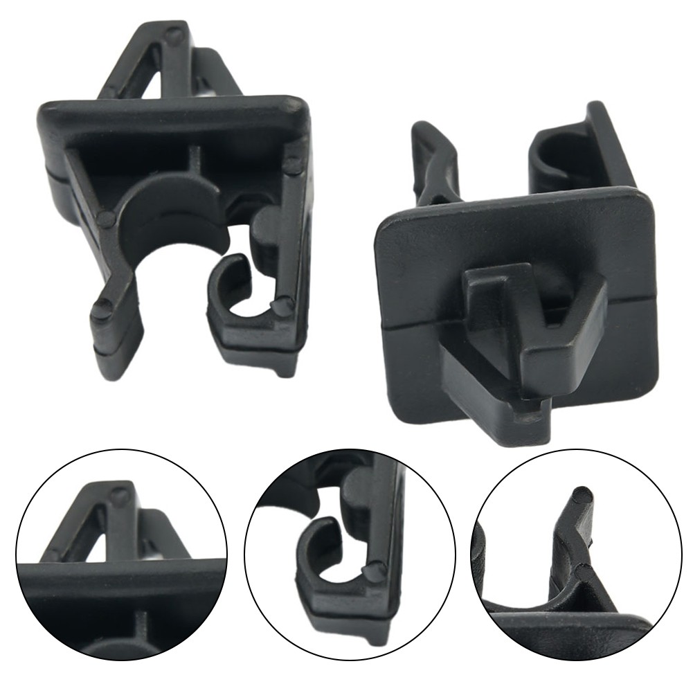 Practical Clips Set Replacement Spare.accessories Accessory Kit 2pcs Black