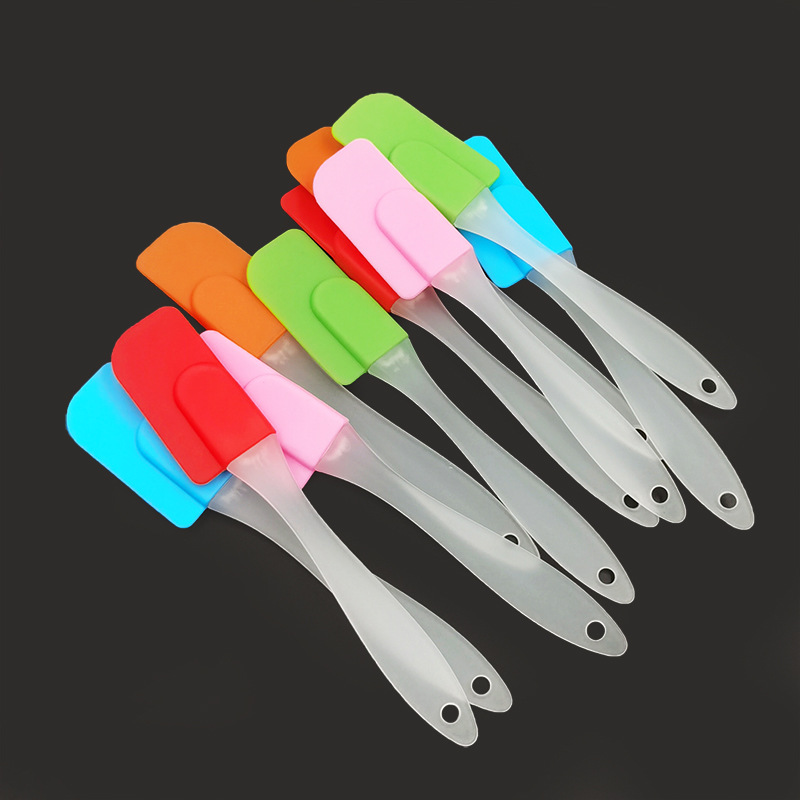 Phới Trộn Bột Làm Bánh Silicon, Cây Vét Spatula (màu ngẫu nhiên)