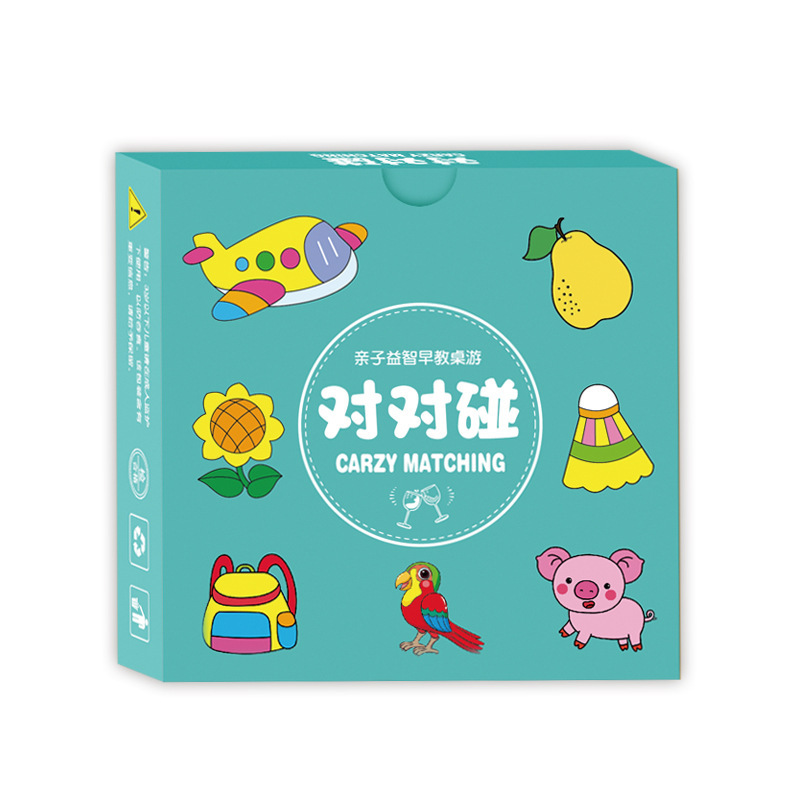 54 cards/set Crazy match card desk game table games pairup link up Puzzle games board game for