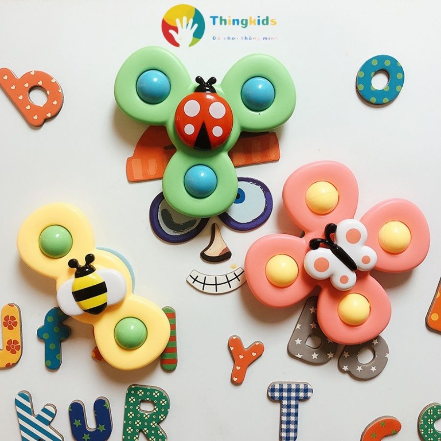 Đồ chơi con quay cho bé, con quay spinner ( Combo 3 cái ) - Thingkids