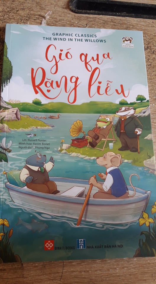 Sách Tranh - Graphic Classics - The Wind in the Willows - Gió qua rặng liễu