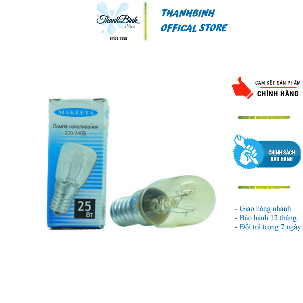 BÓNG ĐÈN TỦ LẠNH THAY THẾ ĐUI XOÁY E14