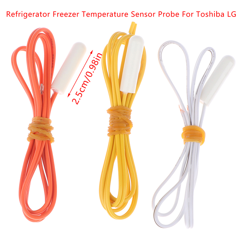 2.1k/5k/10k refrigerator freezer temperature sensor Temperature probe for Toshiba LG universal fridge ice box parts. 