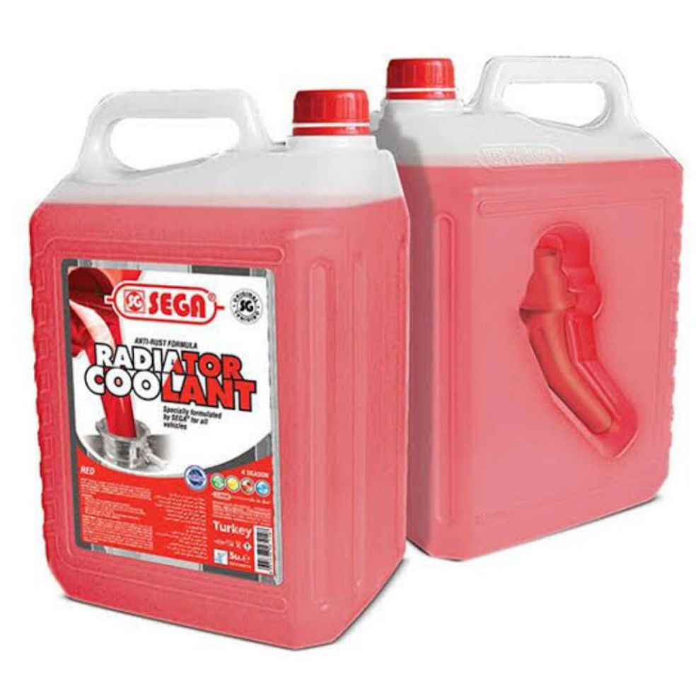 Sega Radiator Coolant 5L From Turkey Red Pink Color | Daraz.pk
