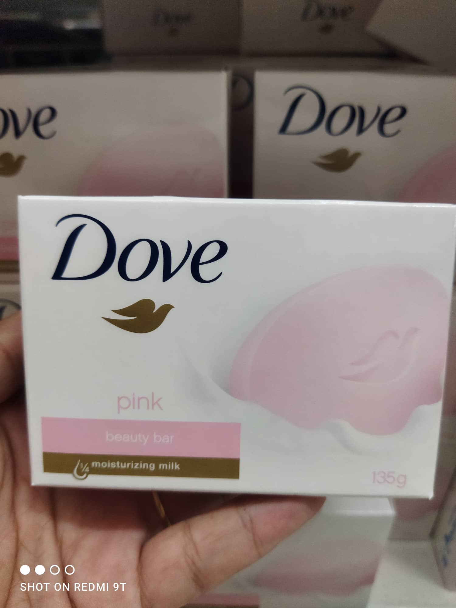 DOVE PINK BEAUTY BAR, moisturizing milk (135 grams) Lazada PH