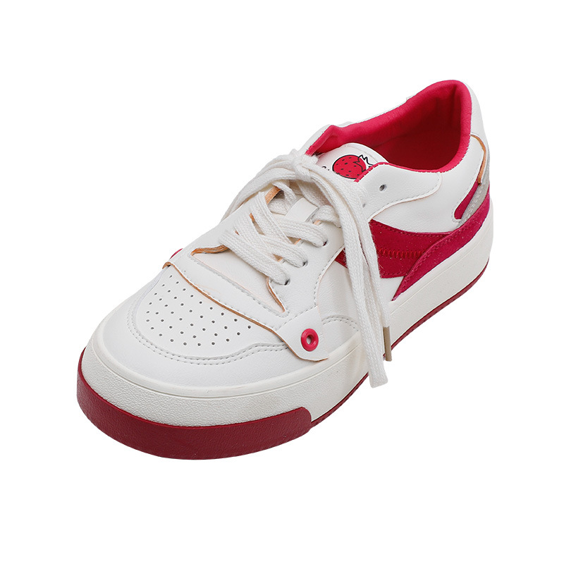 48H AFTER Original design strawberry white shoes women's shoes