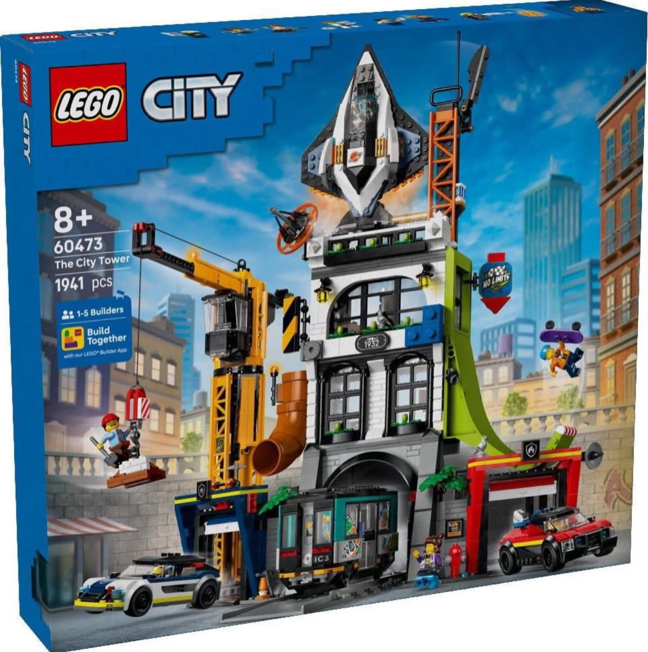 sora LEGO 60473 CITY The City Tower | Lazada Singapore