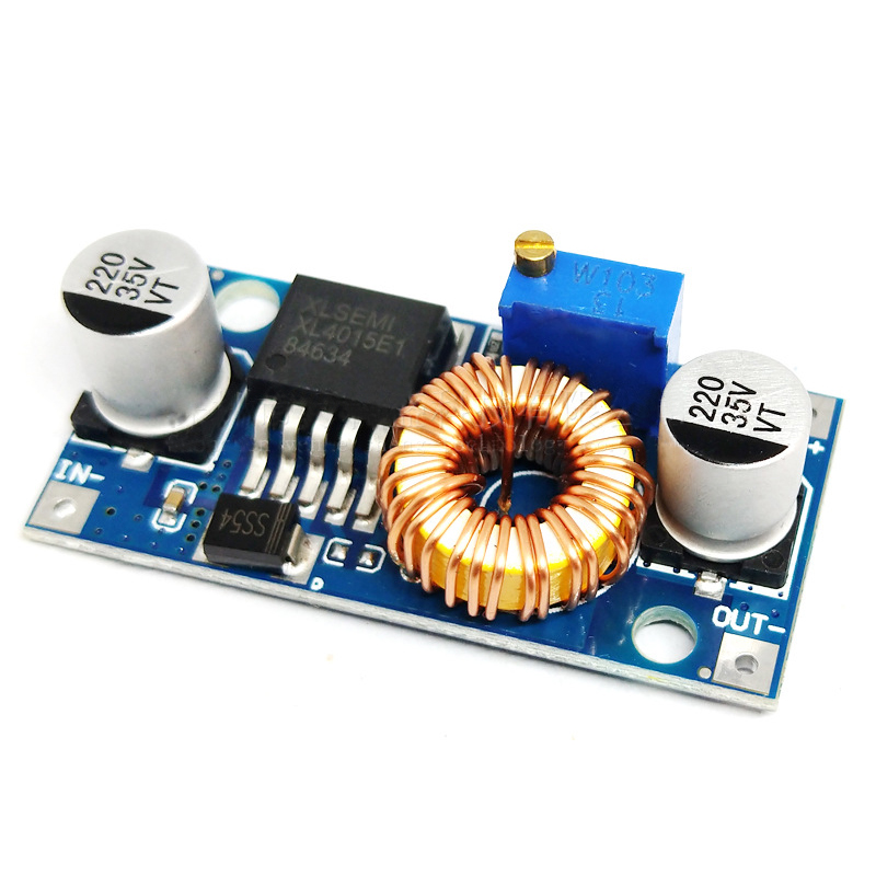 Xl4005 dsn5000 vượt qua LM2596 DC-DC có thể điều chỉnh bước xuống 5A mô-đun điện 5A dòng điện cao bước xuống mô-đun