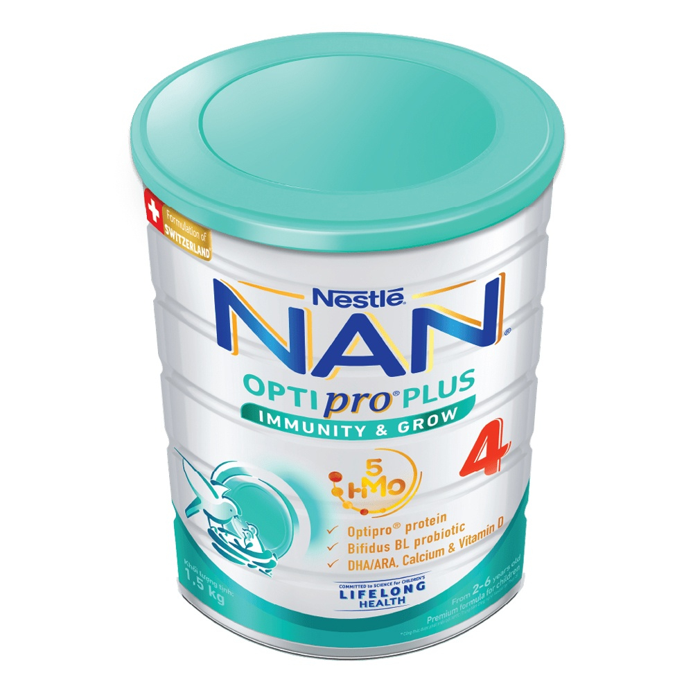 Sữa Nan Optipro 5HMO Số 4 1,5 Kg  Mới (Date t2/2025)