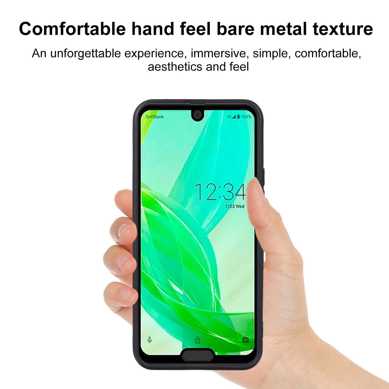 (Ready Stock)TPU Phone Case For Sharp Aquos R2 Compact/SH-M09(Black)