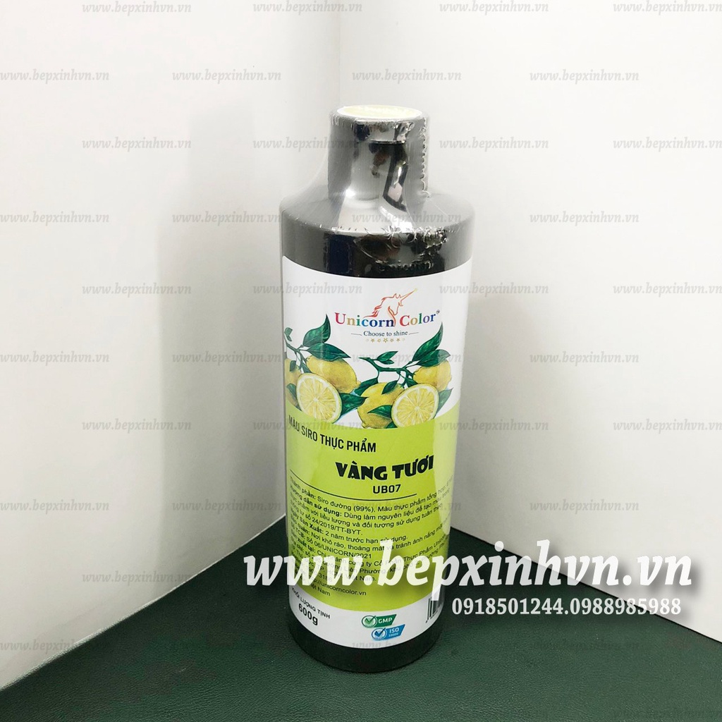 Màu thực phẩm vàng tươi 600g