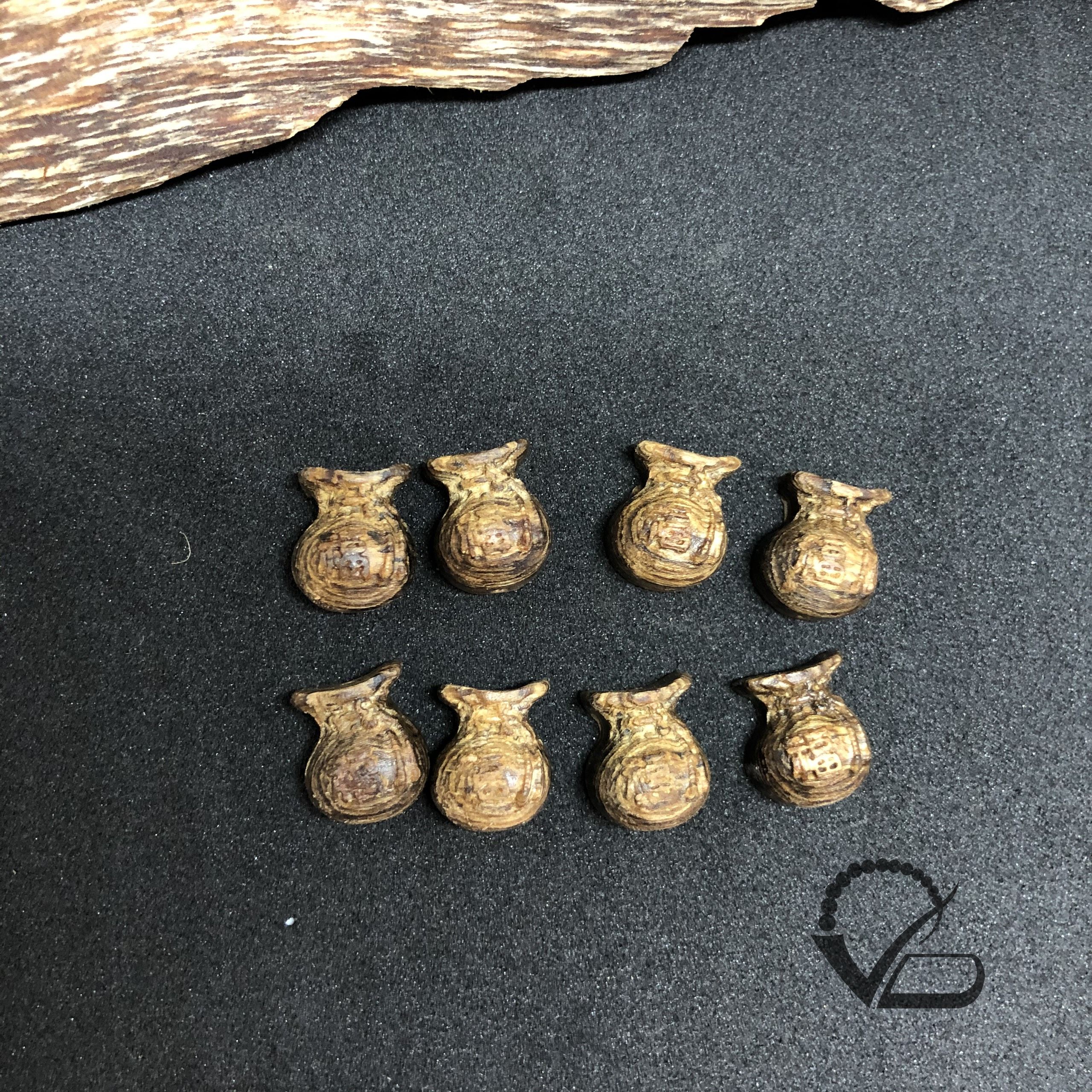 Charm Trầm hương sánh nhiều mẫu - Charm mix vòng tay Trầm Hương