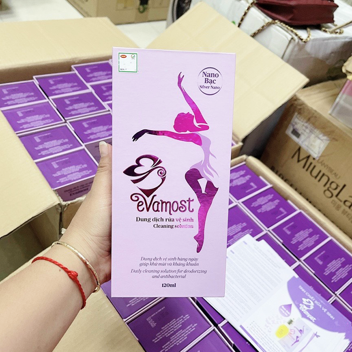 [Chính hãng Nguyên Tem] Dung Dịch Vệ Sinh Phụ Nữ Evamost 120ml
