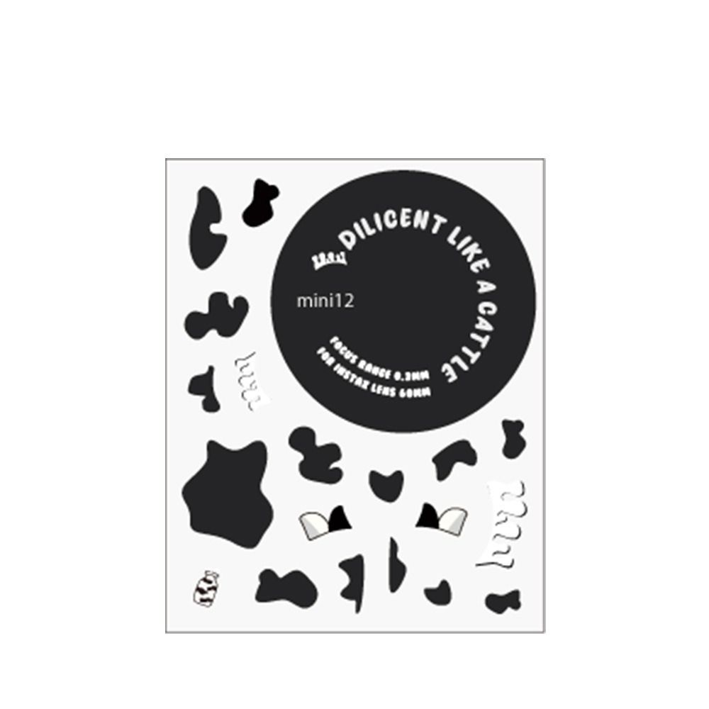 Universal DIY Instant Camera Sticker Cute PVC Decorative Decal Cartoon ...